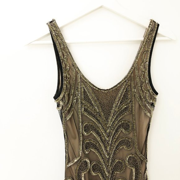 Gatsby Lady London Francessa Flapper Beaded Dress - Picture 7 of 11